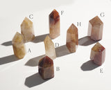 Golden/Copper Rutilated Quartz Point H - Gaea